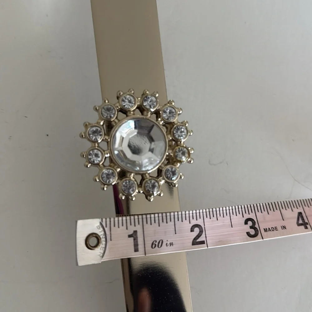 Retro MCM-Inspired Bling Christmas/Winter Holidays Over the Door Wreath Hanger
